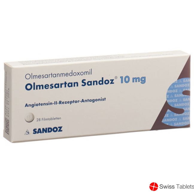 Olmesartan Sandoz Filmtabletten 10mg 28 Stück buy online