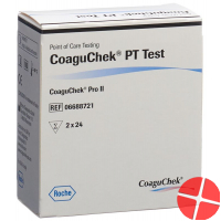 CoaguChek PT Test German / Italian / Dutch / French 2 x 24 pcs