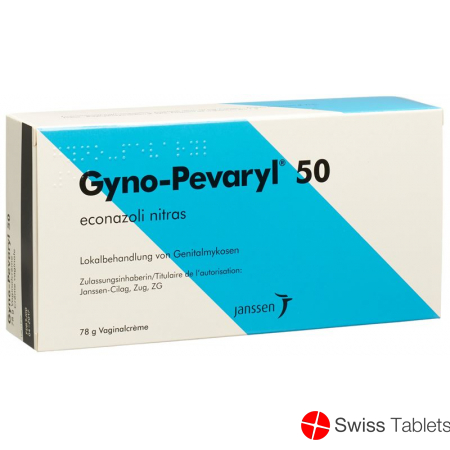 Gyno Pevaryl 50 Vaginalcreme 1% M 16 Applikatoren 78g buy online