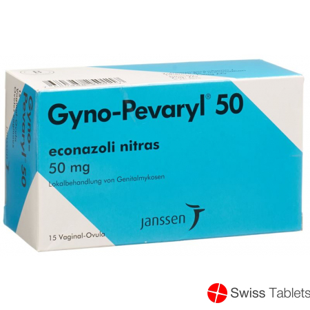 Gyno Pevaryl 50 Ovula 50mg 15 Stück buy online
