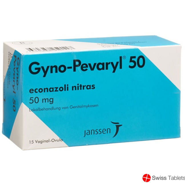 Gyno Pevaryl 50 Ovula 50mg 15 Stück buy online