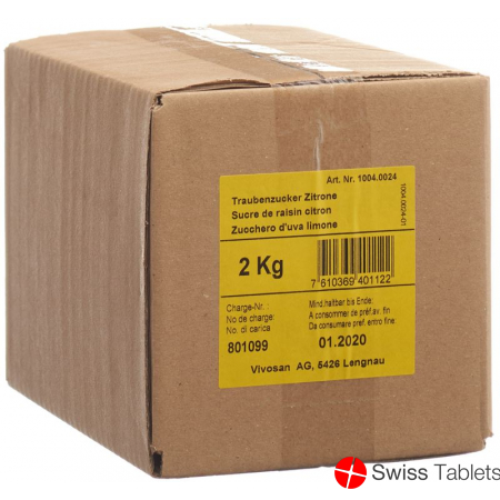 Vitalp Traubenzucker Zitrone 2kg buy online