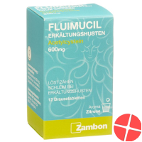 Fluimucil Erkältungshust Brausetabletten 600mg 12 Stück Fluimucil Erkältungshust Brausetabletten 600mg 12 Stück
