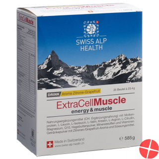 ExtraCellMuscle Supplementary Nutrition Muscles Bag 25 pieces