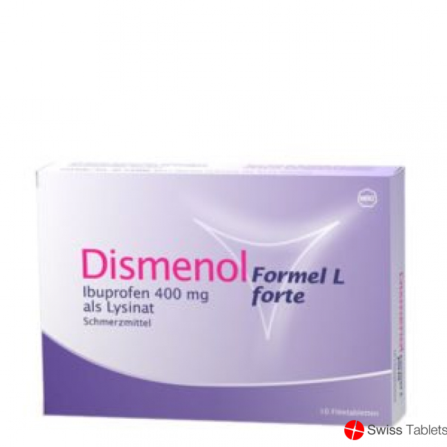 Dismenol Formel L Forte Filmtabletten 400mg 10 Stück buy online