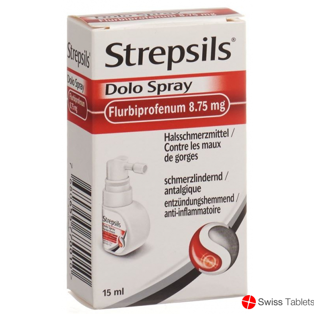Strepsils Dolo Spray 8.75 Mg/dosis 15ml buy online