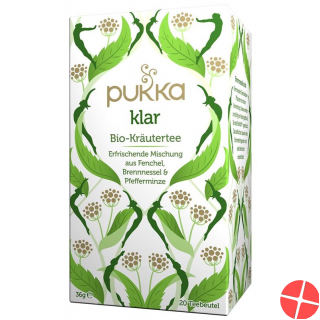 Pukka Klar Tee Bio Beutel 20 Stück Pukka Klar Tee Bio Beutel 20 Stück