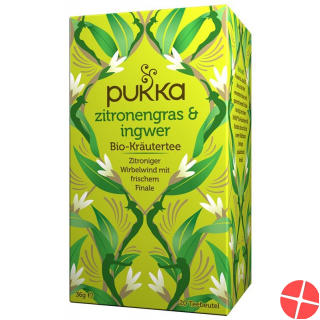 Pukka Zitronengras & Ingwer Tee Bio Beutel 20 Stück Pukka Zitronengras & Ingwer Tee Bio Beutel 20 Stück