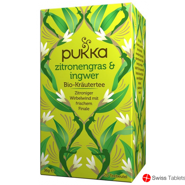 Pukka Zitronengras & Ingwer Tee Bio Beutel 20 Stück buy online Pukka Zitronengras & Ingwer Tee Bio Beutel 20 Stück buy online