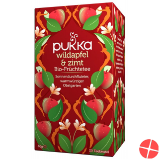 Pukka Wildapfel & Zimt Tee Bio Beutel 20 Stück