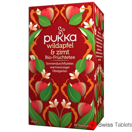 Pukka Wildapfel & Zimt Tee Bio Beutel 20 Stück buy online