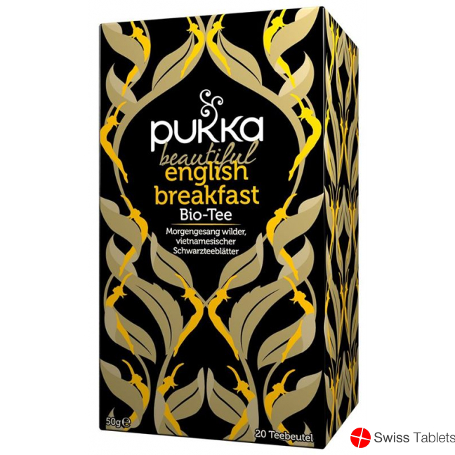 Pukka Beautiful English Breakfast Tee Bio Fai (neu) Beutel 20 Stück buy online
