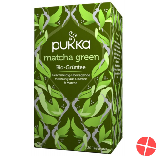 Pukka Matcha Green Tee Bio Beutel 20 Stück