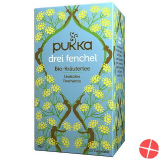 Pukka Drei Fenchel Tee Bio Beutel 20 Stück