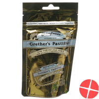 Grethers Elderflower Pastillen ohne Zucker Refill Beutel 100g