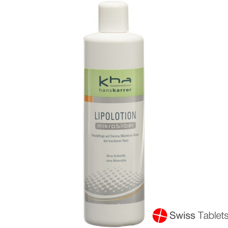 Hans Karrer Lipolotion Mikrosilber Flasche 500ml buy online