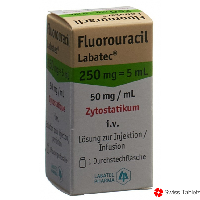 Fluorouracil Labatec 250mg/5ml Durchstechflasche 5ml buy online