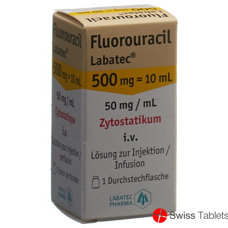 Fluorouracil Labatec 500mg/10ml Durchstechflasche 10ml buy online
