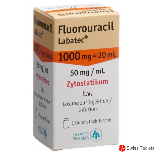 Fluorouracil Labatec 1000mg/20ml Durchstechflasche 20ml buy online
