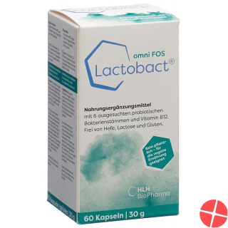 Lactobact Omni Fos Kapseln Dose 60 Stück