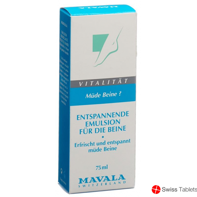 Mavala Entspannende Emulsion für Beine 75ml buy online