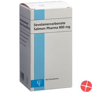 Sevelamercarbonate Salmon Pharma 800mg Flasche 180 Stück