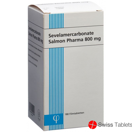 Sevelamercarbonate Salmon Pharma 800mg Flasche 180 Stück buy online