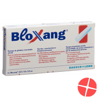 Bloxang Strips/steriler Gelatineschwamm 5 Stück Bloxang Strips/steriler Gelatineschwamm 5 Stück