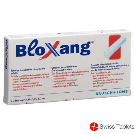 Bloxang Strips/steriler Gelatineschwamm 5 Stück buy online