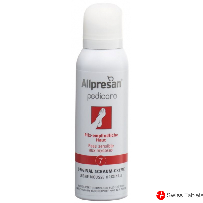Allpresan Fuss Spezial 7 Schaum Pilz Empfindliche Haut 125ml buy online