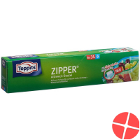 Toppits Zipper Allzweckbeutel 3L 8 Stück
