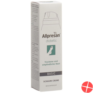 Allpresan Diabetic Schaumcr Basis 5% Urea 125ml
