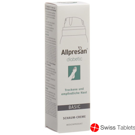 Allpresan Diabetic Schaumcr Basis 5% Urea 125ml buy online