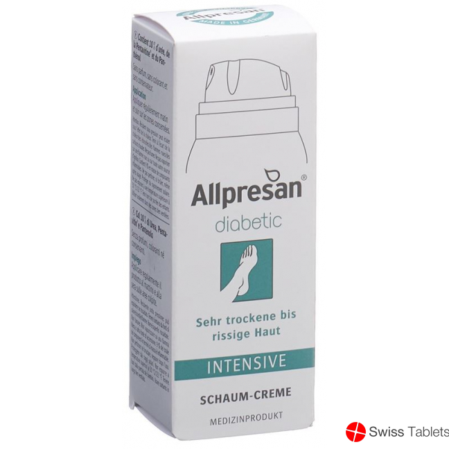 Allpresan Diabetic Schaumcr Inten 10% Urea 35ml buy online