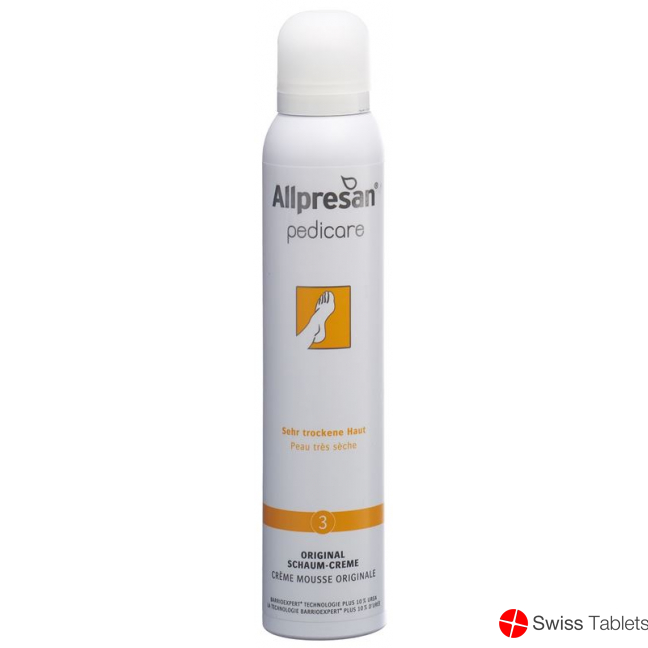 Allpresan Fuss Spezial 3 Schaum-Creme Trockene Haut 200ml buy online