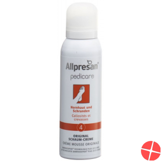 Allpresan Fuss Spezial 4 Fuss Schaum-Creme Hornhaut & Schrunden 125ml