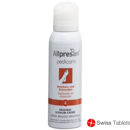 Allpresan Fuss Spezial 4 Fuss Schaum-Creme Hornhaut & Schrunden 125ml buy online