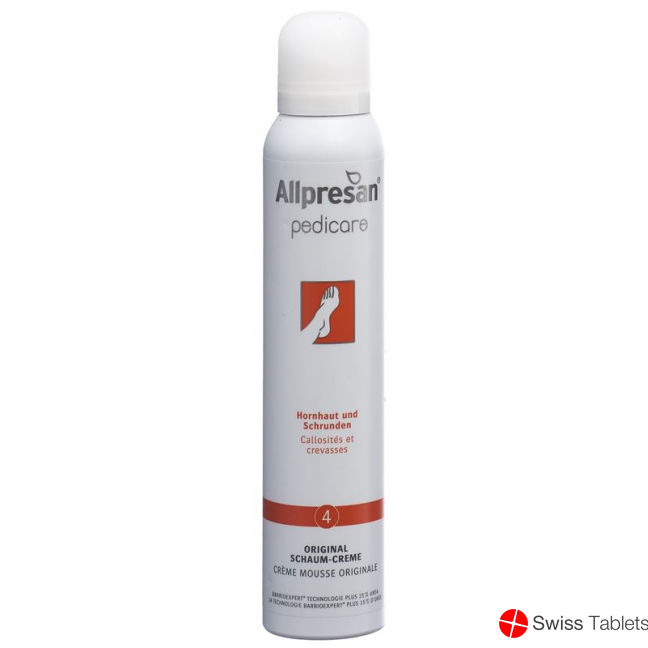 Allpresan Fuss Spezial 4 Schaum-Creme Hornhaut und Schrunden 200ml buy online