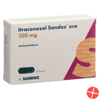 Itraconazol Sandoz Eco Kapseln 100mg 15 Stück Itraconazol Sandoz Eco Kapseln 100mg 15 Stück