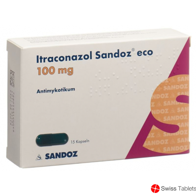 Itraconazol Sandoz Eco Kapseln 100mg 15 Stück buy online Itraconazol Sandoz Eco Kapseln 100mg 15 Stück buy online