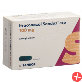 Itraconazol Sandoz Eco Kapseln 100mg 30 Stück