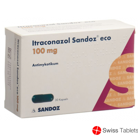 Itraconazol Sandoz Eco Kapseln 100mg 30 Stück buy online Itraconazol Sandoz Eco Kapseln 100mg 30 Stück buy online