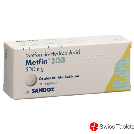 Metfin Filmtabletten 500mg 50 Stück buy online
