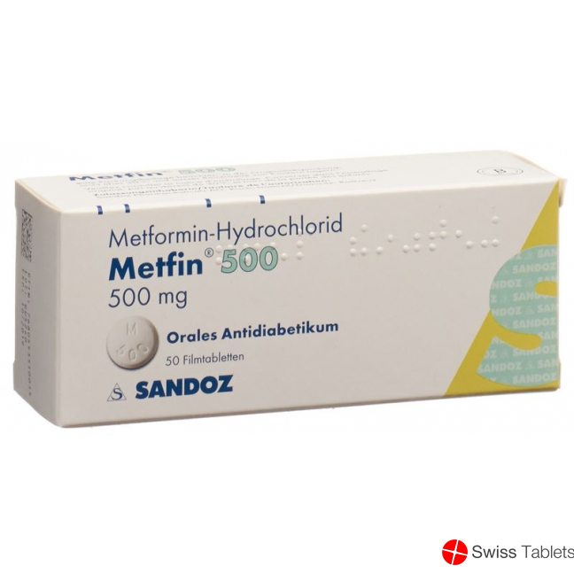 Metfin Filmtabletten 500mg 50 Stück buy online