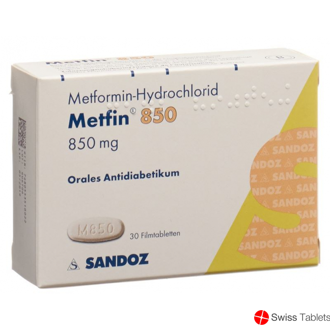 Metfin Filmtabletten 850mg 30 Stück buy online