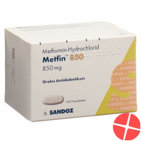 Metfin Filmtabletten 850mg 100 Stück