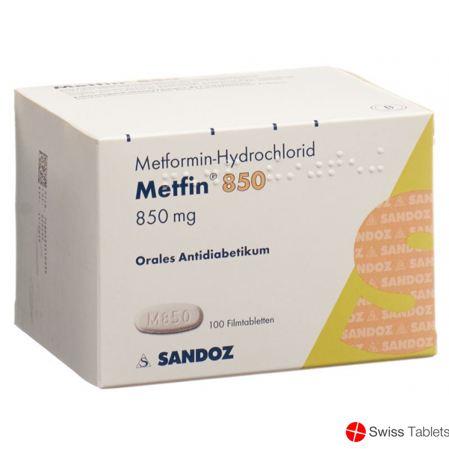 Metfin Filmtabletten 850mg 100 Stück buy online