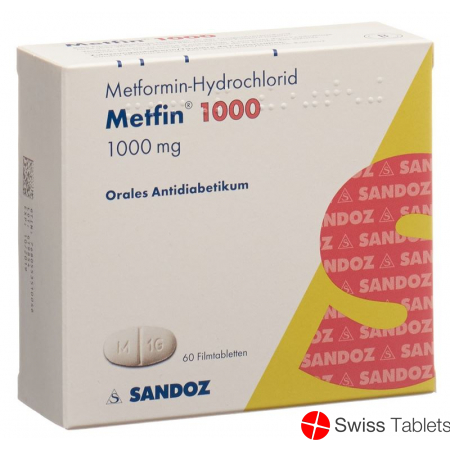 Metfin Filmtabletten 1000mg 60 Stück buy online