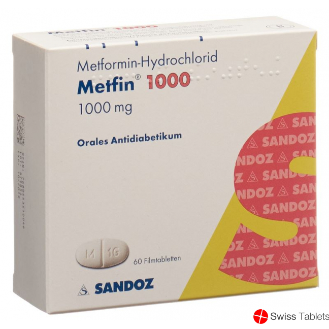 Metfin Filmtabletten 1000mg 60 Stück buy online