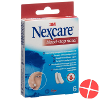 3M Nexcare Blood Stop Nasal Plugs (neu) 6 Stück